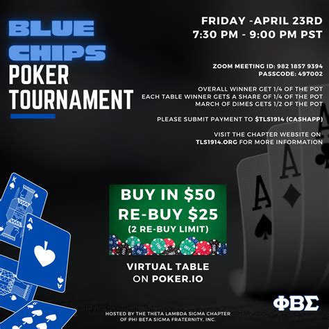 blue chip poker tournaments